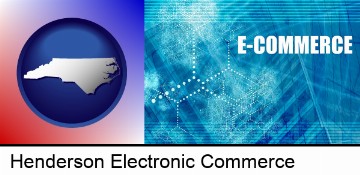a conceptual e-commerce illustration in Henderson, NC