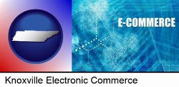a conceptual e-commerce illustration in Knoxville, TN