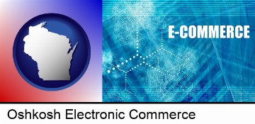 a conceptual e-commerce illustration in Oshkosh, WI