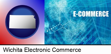 a conceptual e-commerce illustration in Wichita, KS